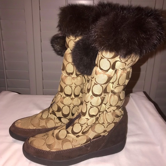 COACH Theona Womens Boots